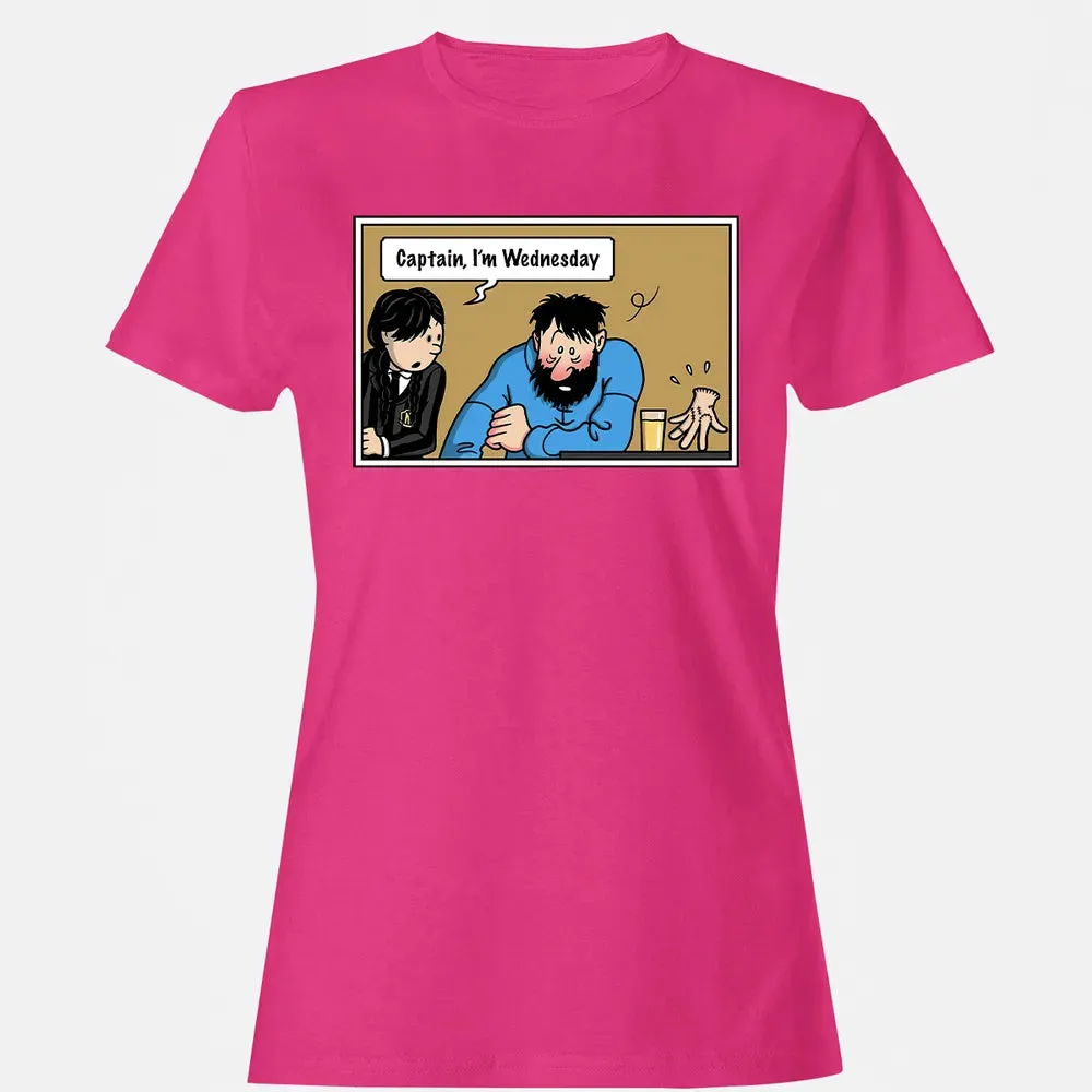 Captain, Iâ€™m Wednesday Women's T-shirt - 6
