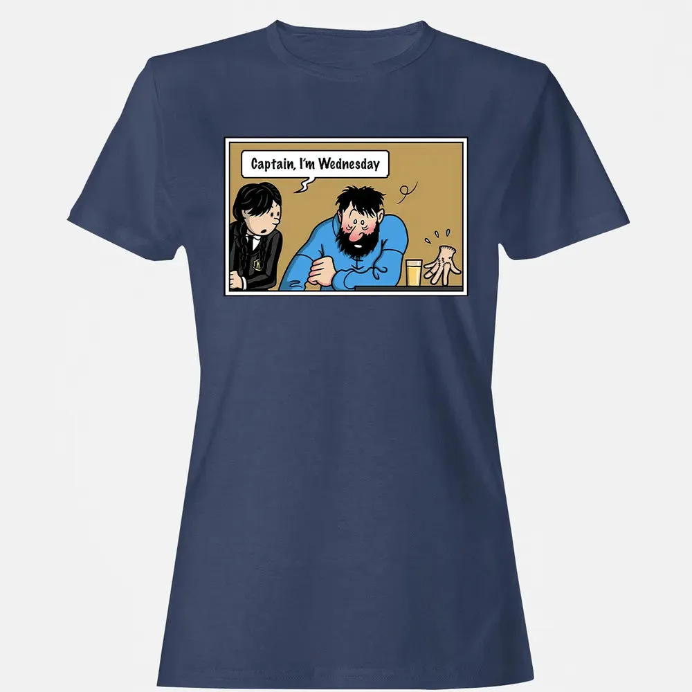 Captain, Iâ€™m Wednesday Women's T-shirt - 10
