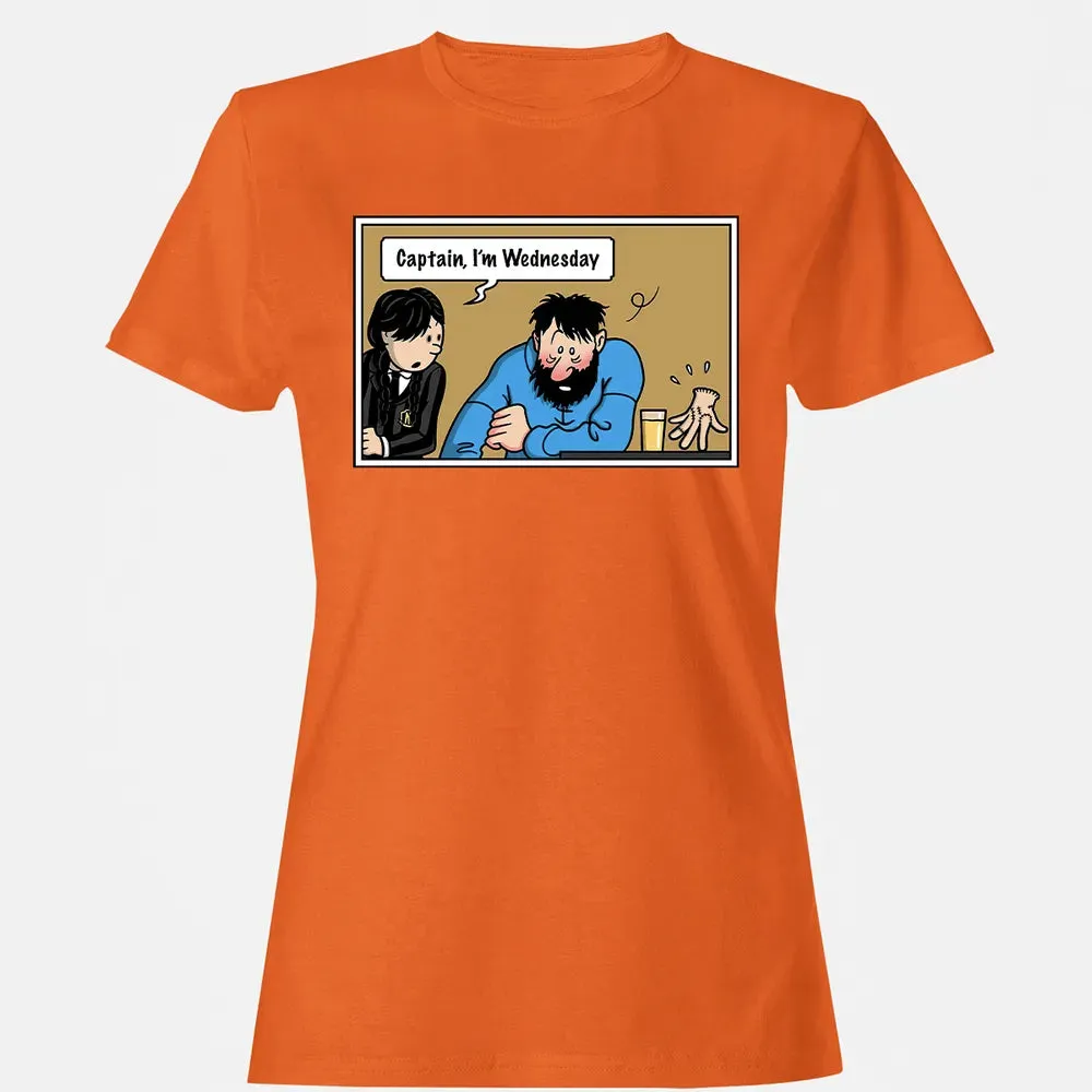 Captain, Iâ€™m Wednesday Women's T-shirt - 11