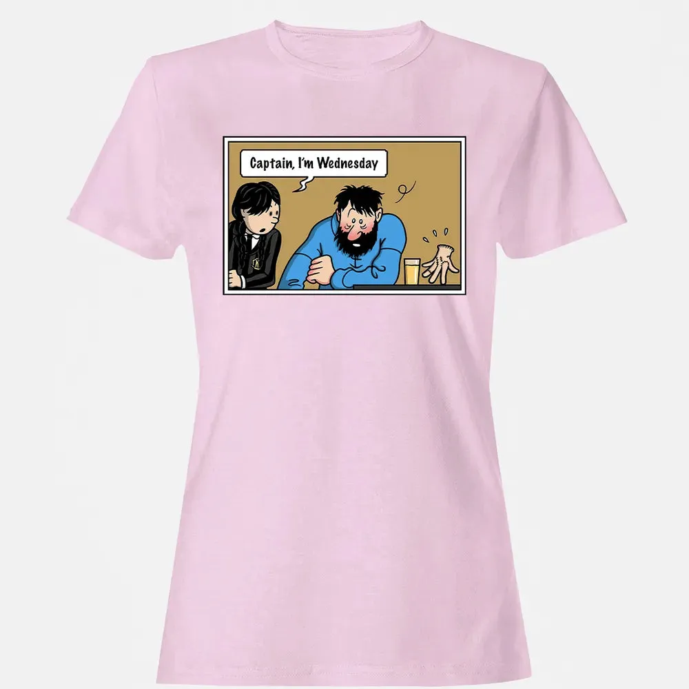 Captain, Iâ€™m Wednesday Women's T-shirt - 9
