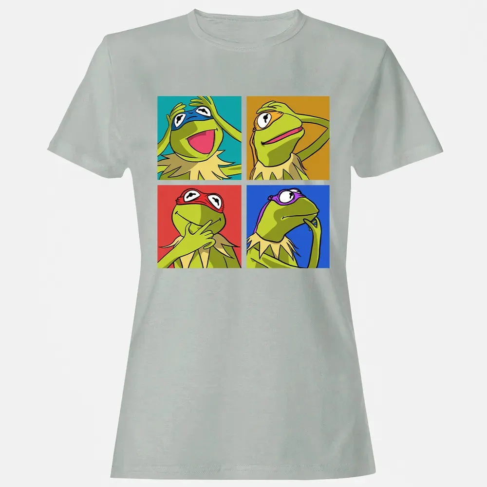 nage Mutant Minja Kermit Women's T-shirt - 2