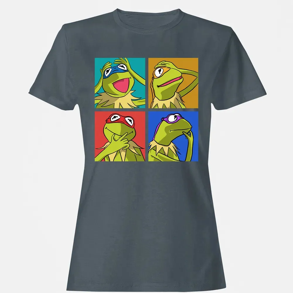 nage Mutant Minja Kermit Women's T-shirt - 3