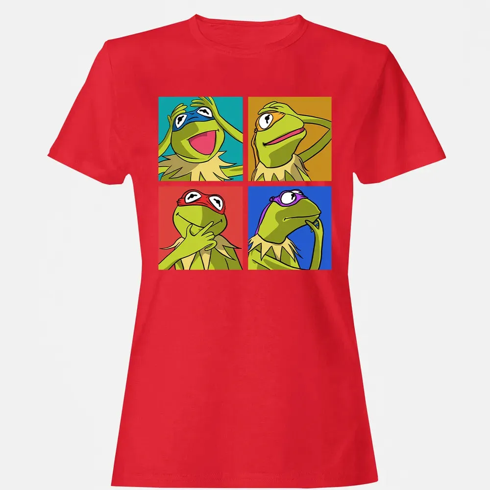 nage Mutant Minja Kermit Women's T-shirt - 13