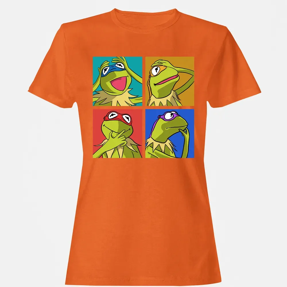 nage Mutant Minja Kermit Women's T-shirt - 11
