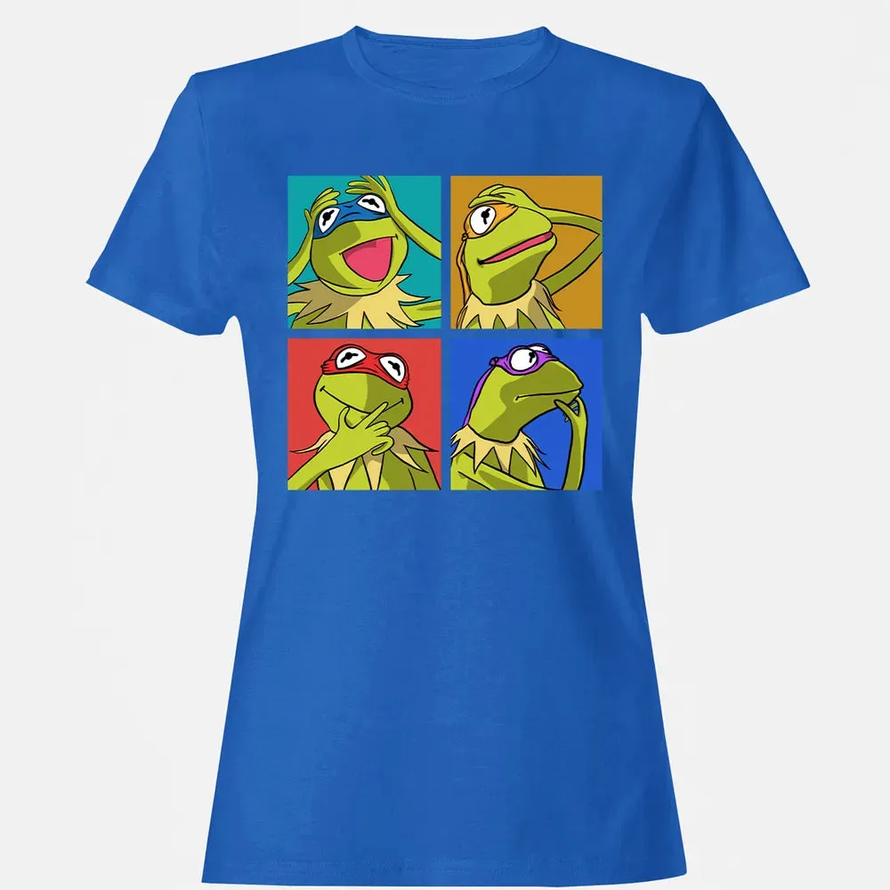 nage Mutant Minja Kermit Women's T-shirt - 14