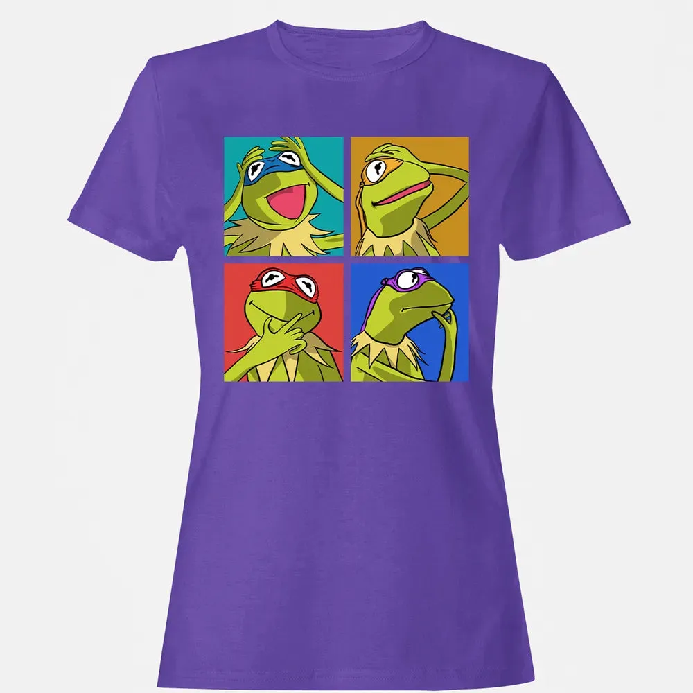 nage Mutant Minja Kermit Women's T-shirt - 12