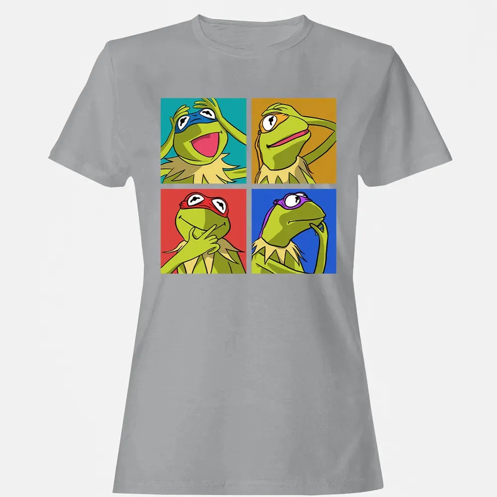 nage Mutant Minja Kermit Women's T-shirt - 15