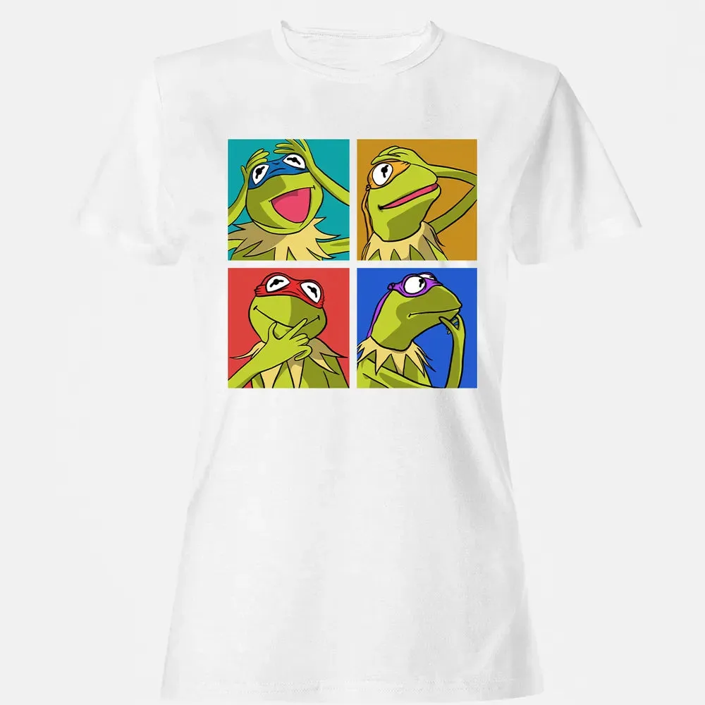 nage Mutant Minja Kermit Women's T-shirt - 16