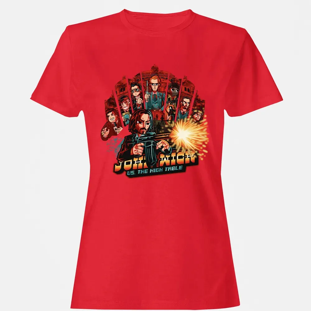 JW vs. High Table Women's T-shirt - 13