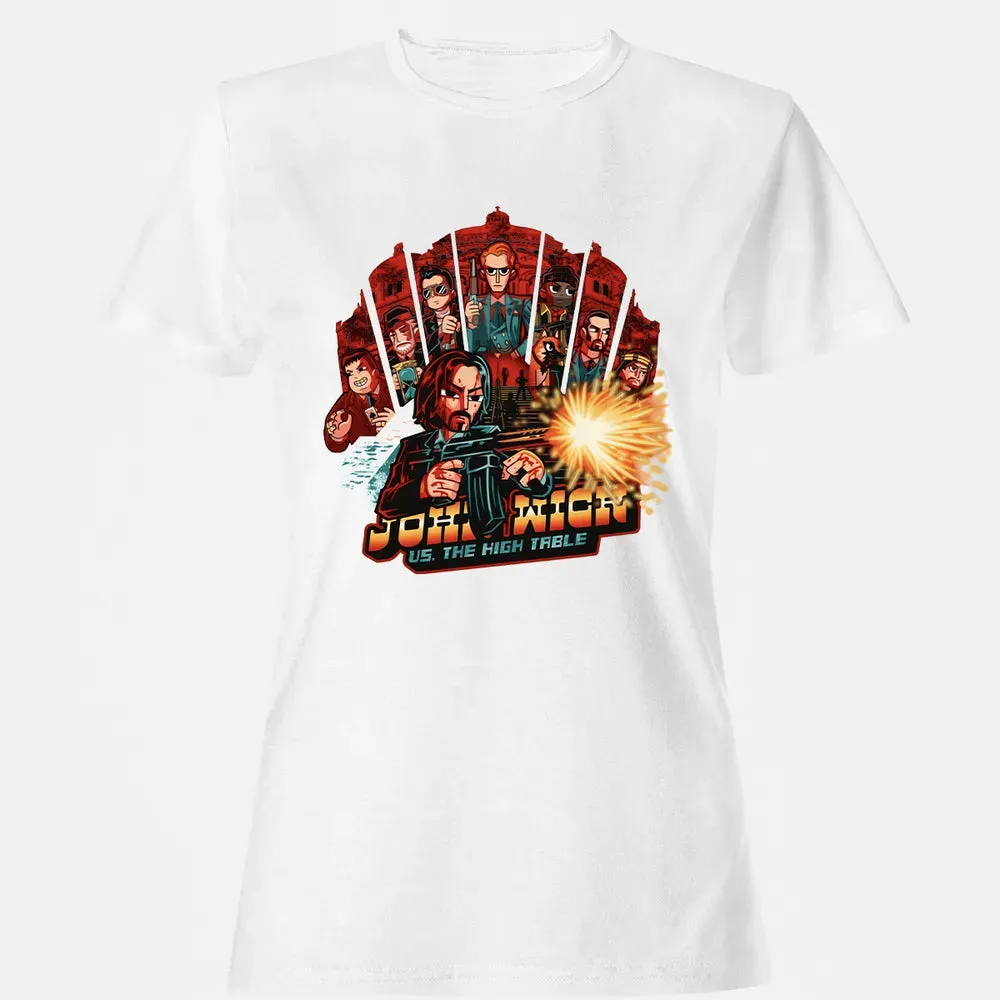 JW vs. High Table Women's T-shirt - 16
