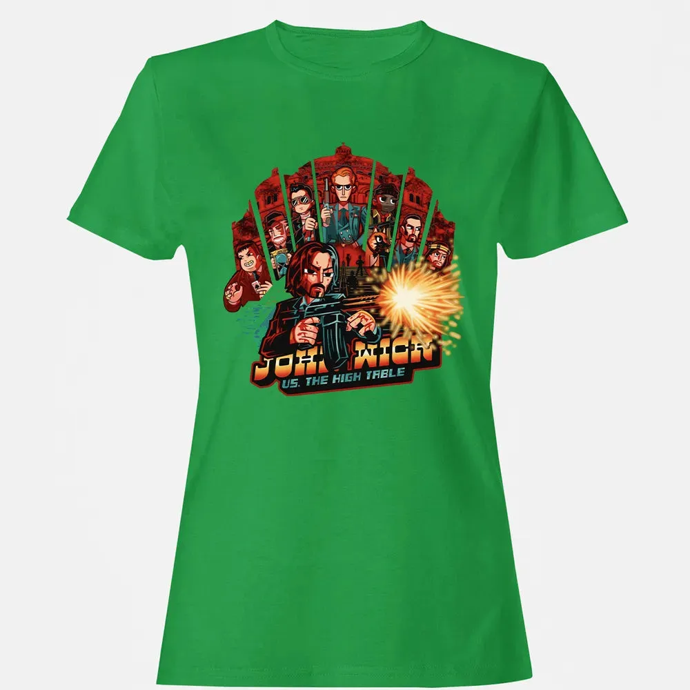 JW vs. High Table Women's T-shirt - 7