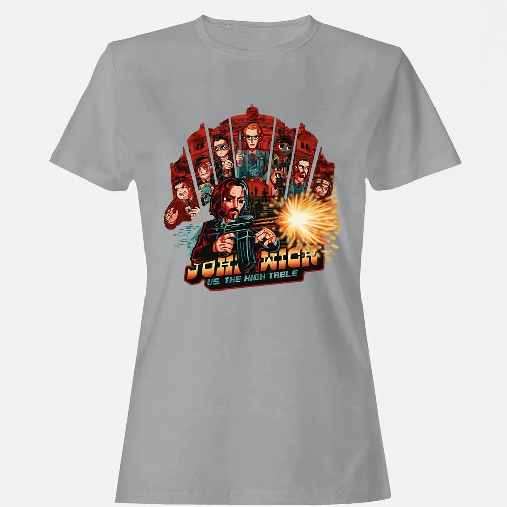 JW vs. High Table Women's T-shirt - 15