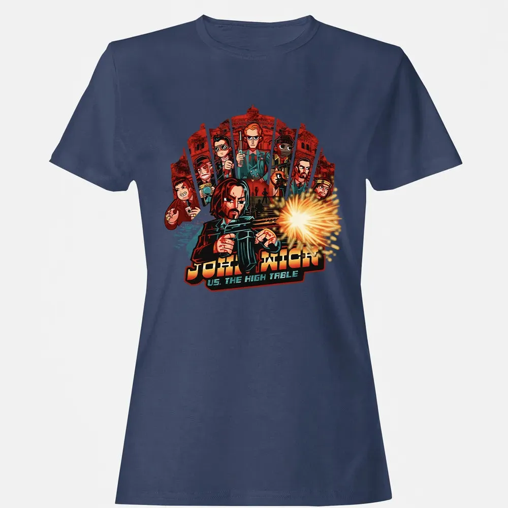 JW vs. High Table Women's T-shirt - 10