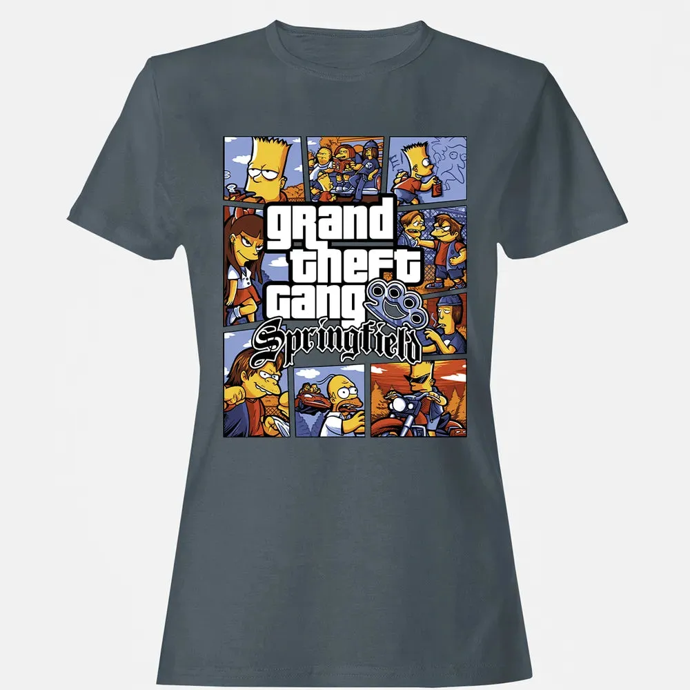 Grand Theft Gang Women's T-shirt - 3