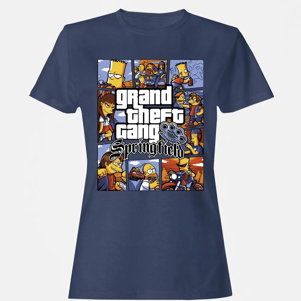 Grand Theft Gang Women's T-shirt - 10