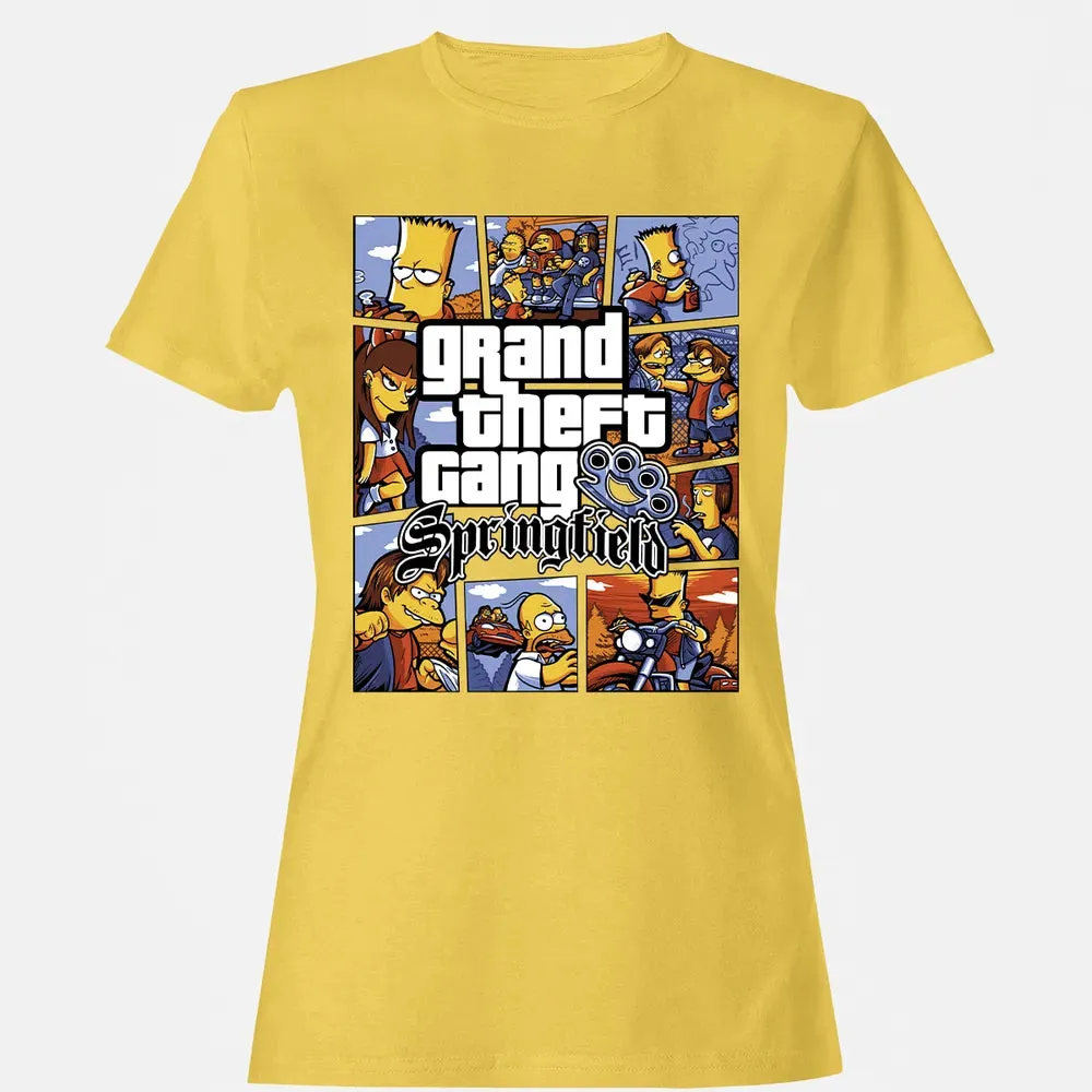 Grand Theft Gang Women's T-shirt - 4