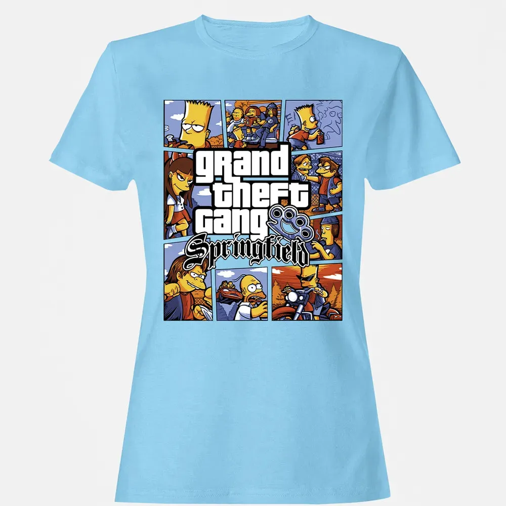 Grand Theft Gang Women's T-shirt - 8