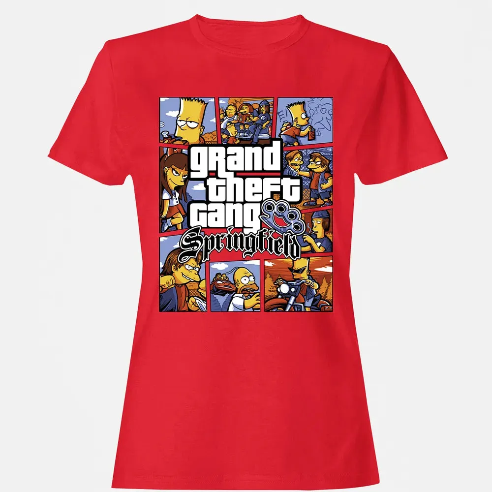 Grand Theft Gang Women's T-shirt - 13