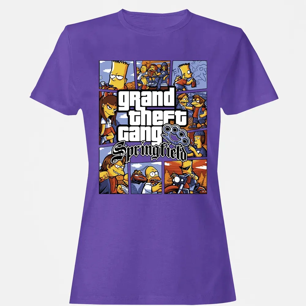 Grand Theft Gang Women's T-shirt - 12
