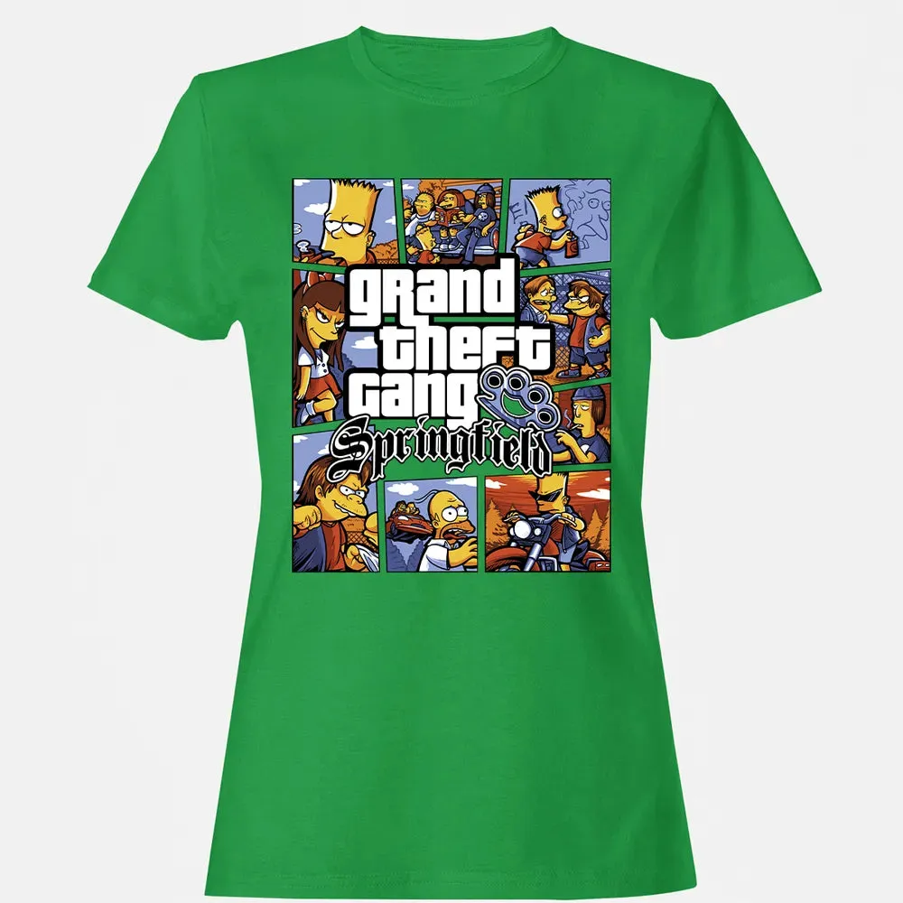 Grand Theft Gang Women's T-shirt - 7