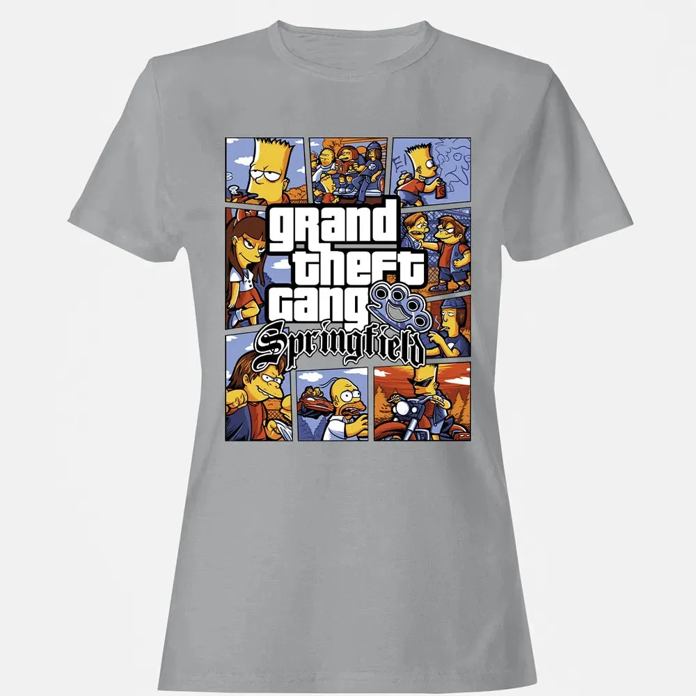 Grand Theft Gang Women's T-shirt - 15