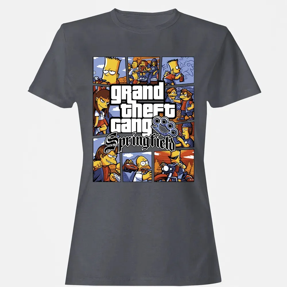 Grand Theft Gang Women's T-shirt - 5