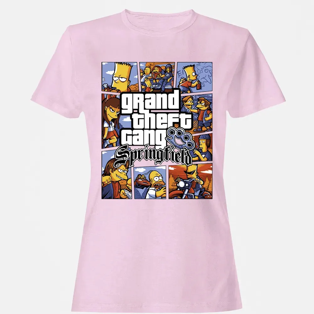 Grand Theft Gang Women's T-shirt - 9