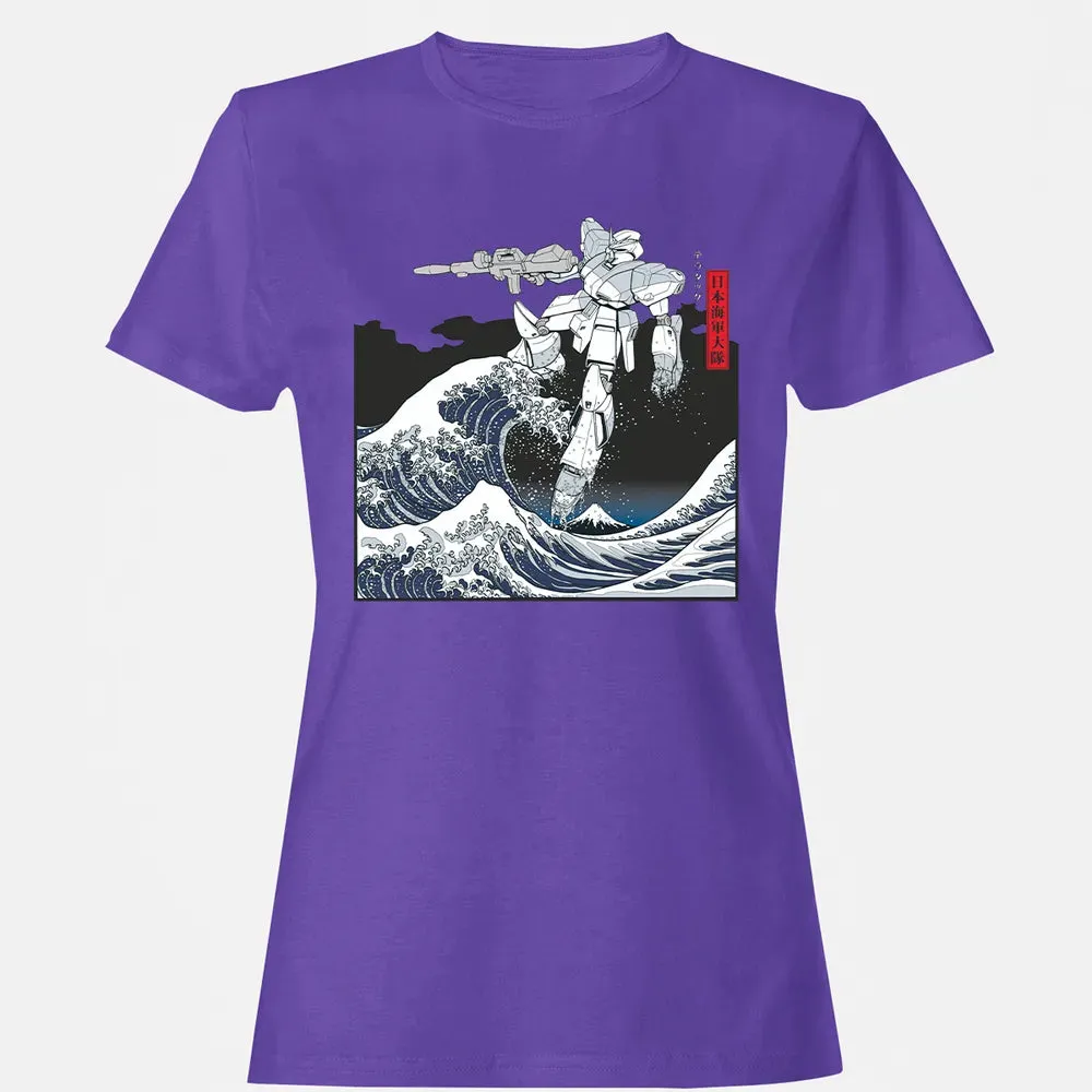 Mecha Wave Women's T-shirt - 12