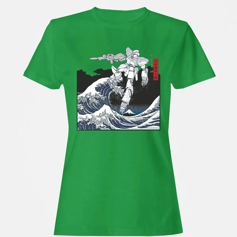 Mecha Wave Women's T-shirt - 7