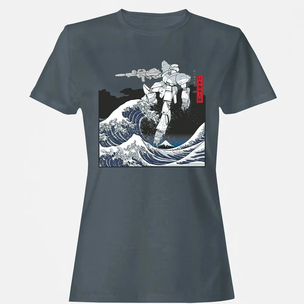 Mecha Wave Women's T-shirt - 3
