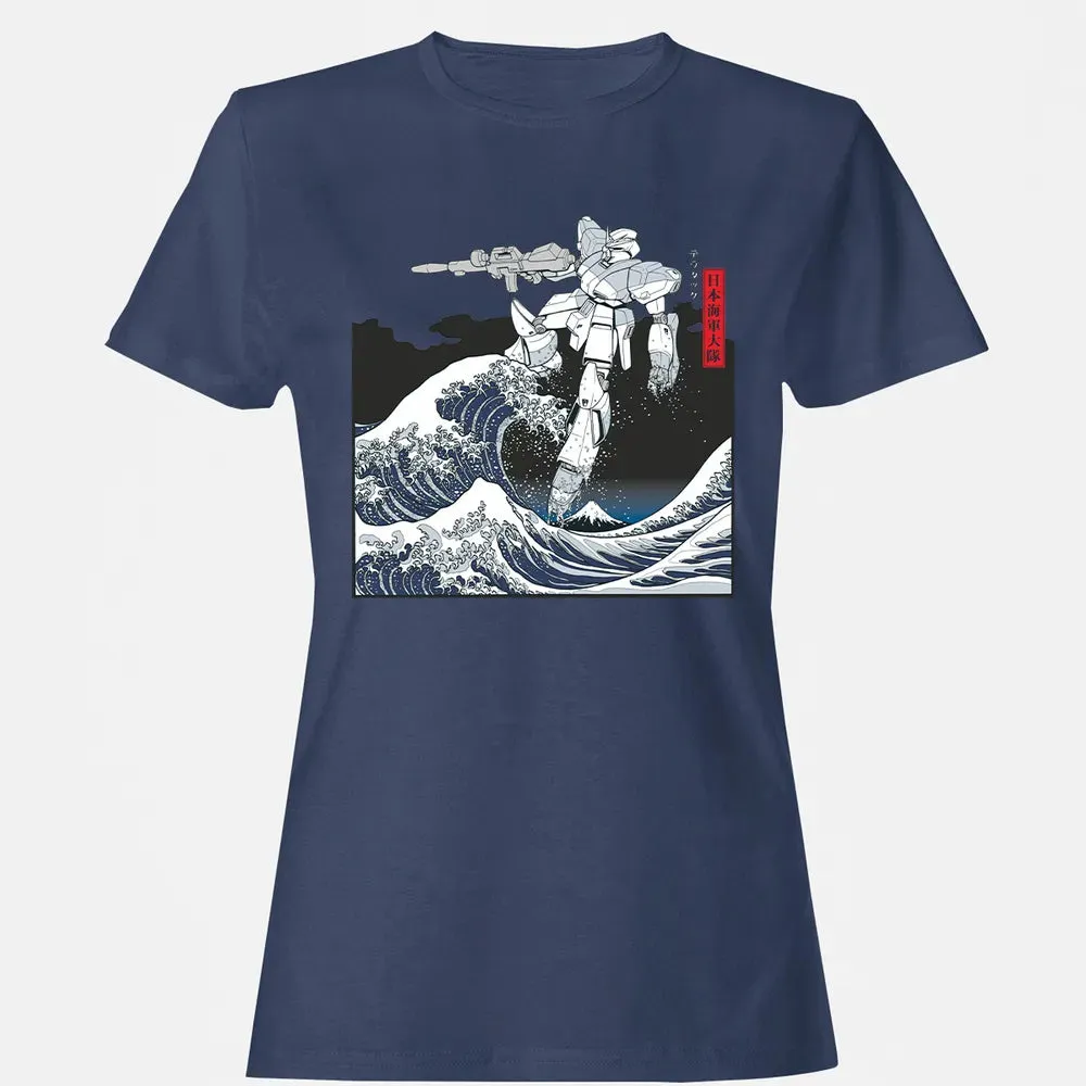 Mecha Wave Women's T-shirt - 10