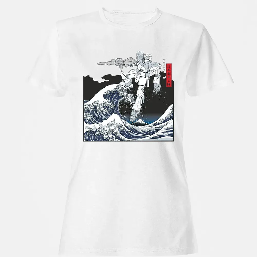 Mecha Wave Women's T-shirt - 16