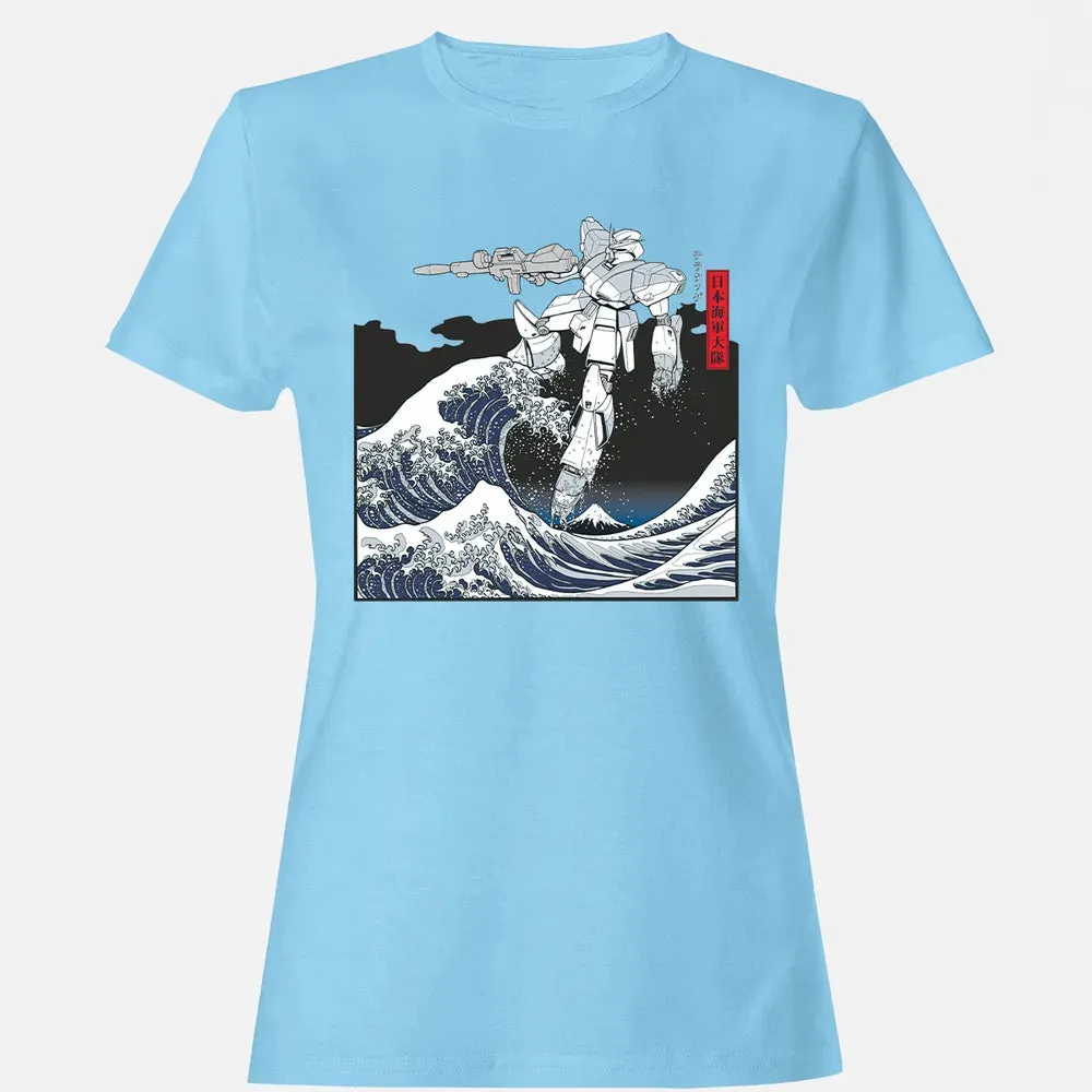 Mecha Wave Women's T-shirt - 8