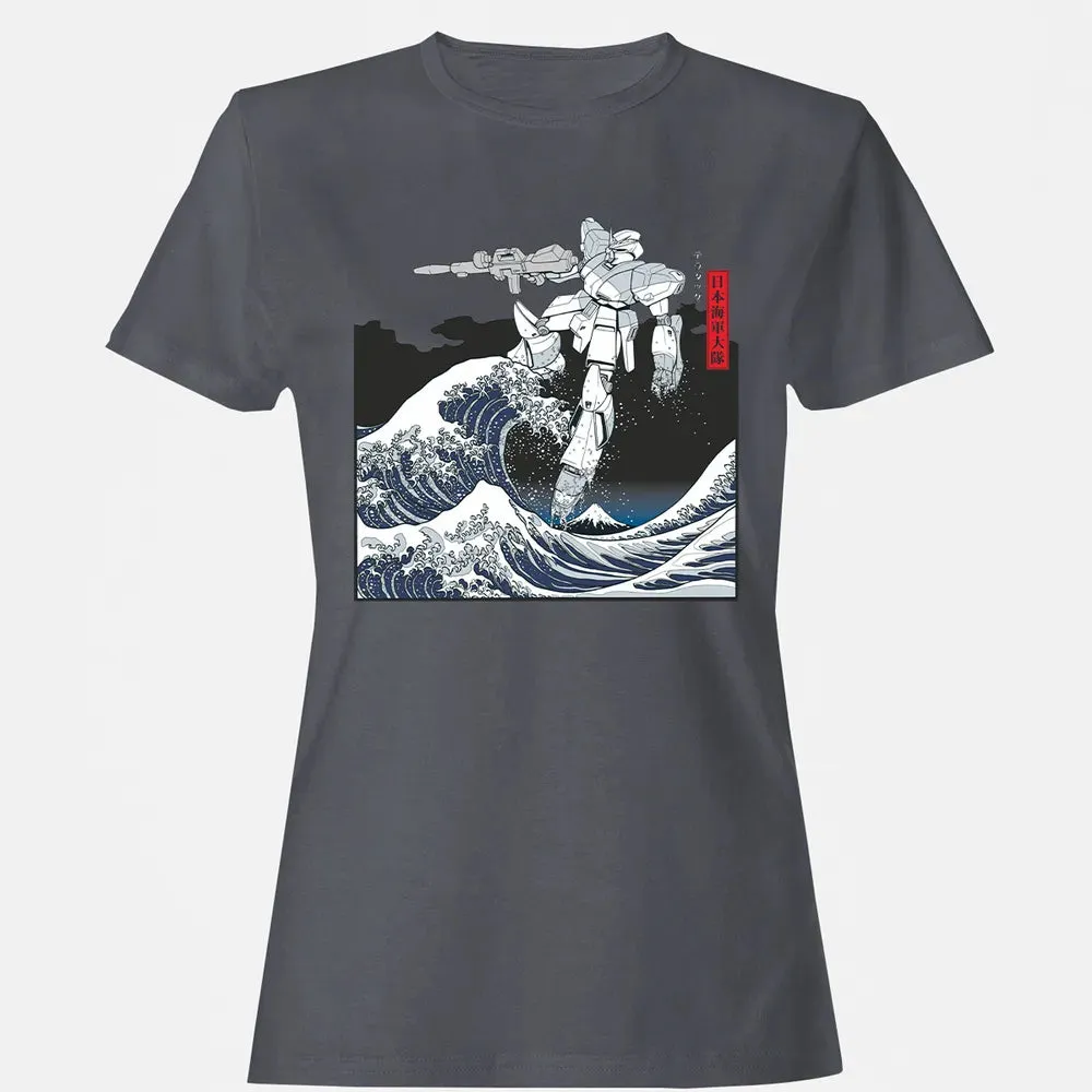 Mecha Wave Women's T-shirt - 5