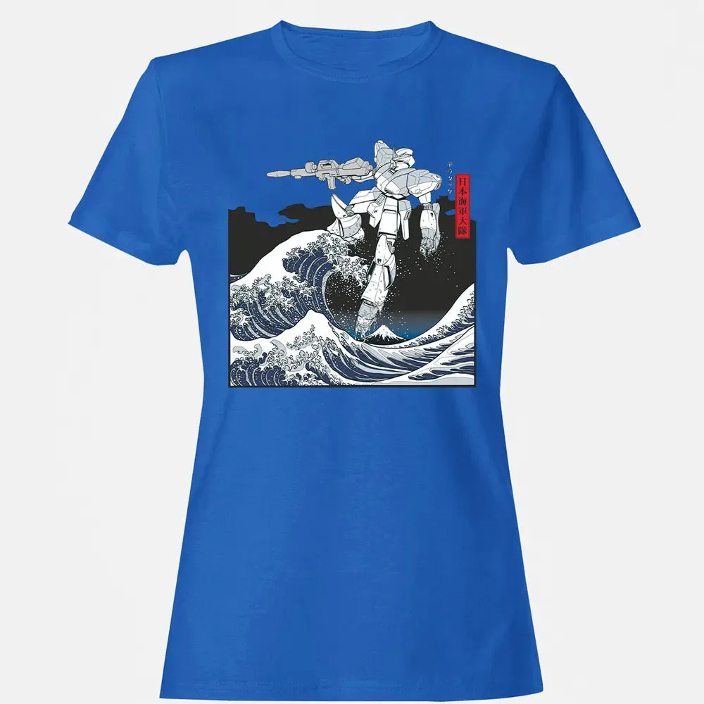 Mecha Wave Women's T-shirt - 14