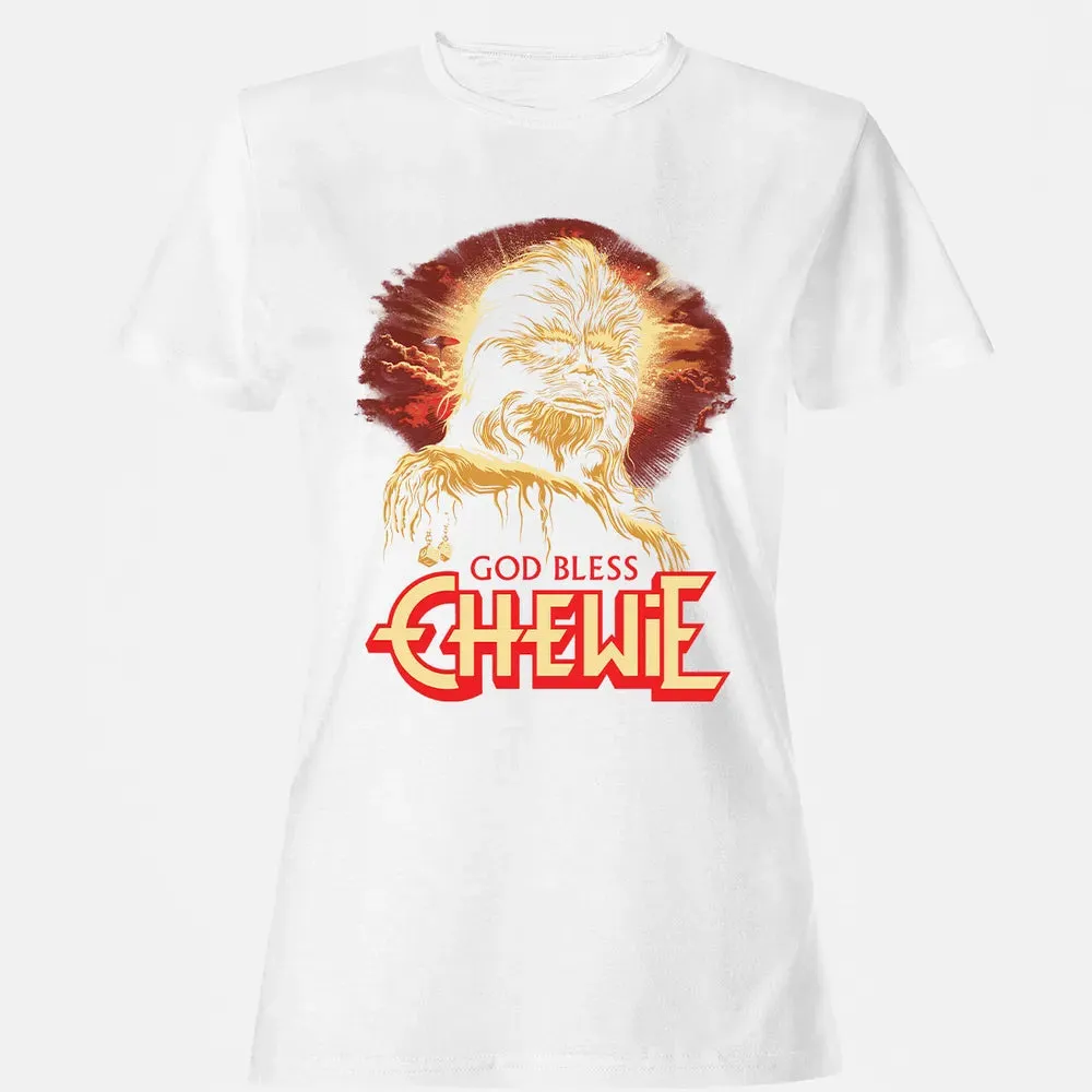 God Bless Chewie Women's T-shirt - 16