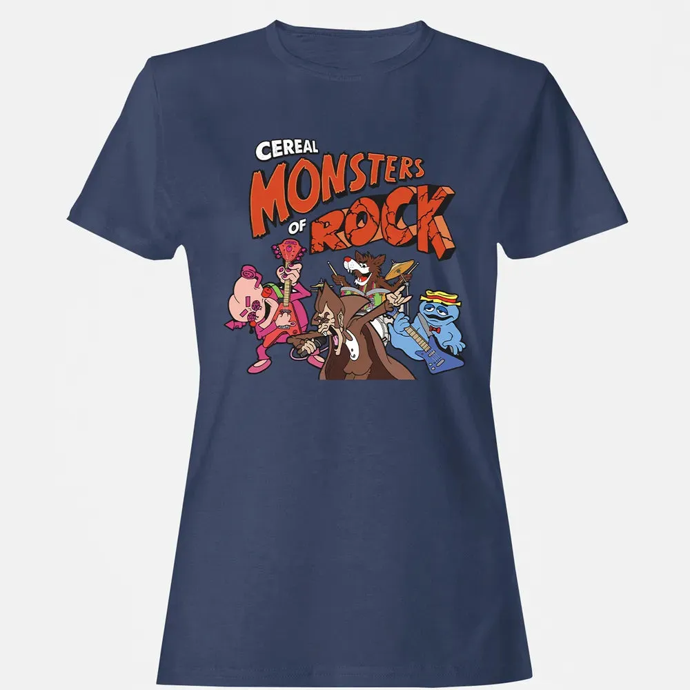 Cereal Monsters Of Rock Women's T-shirt - 10