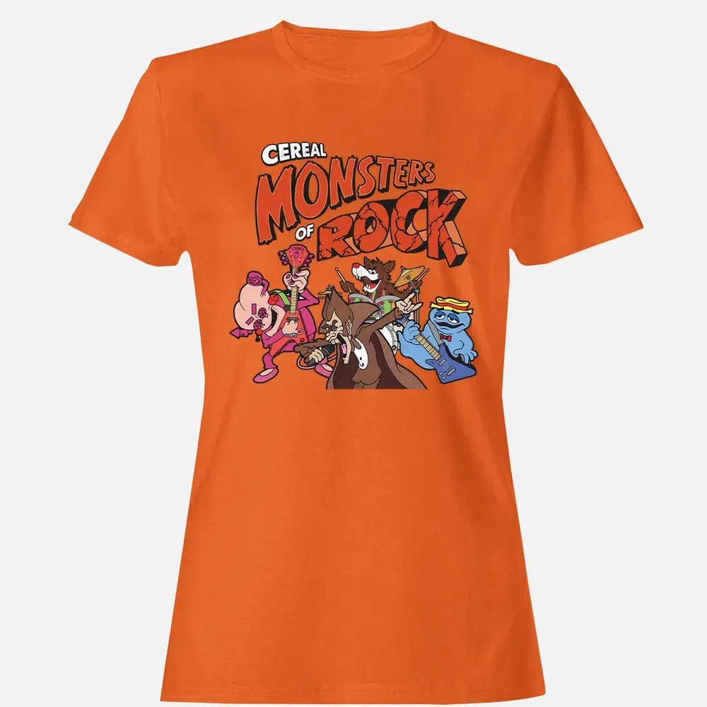 Cereal Monsters Of Rock Women's T-shirt - 11