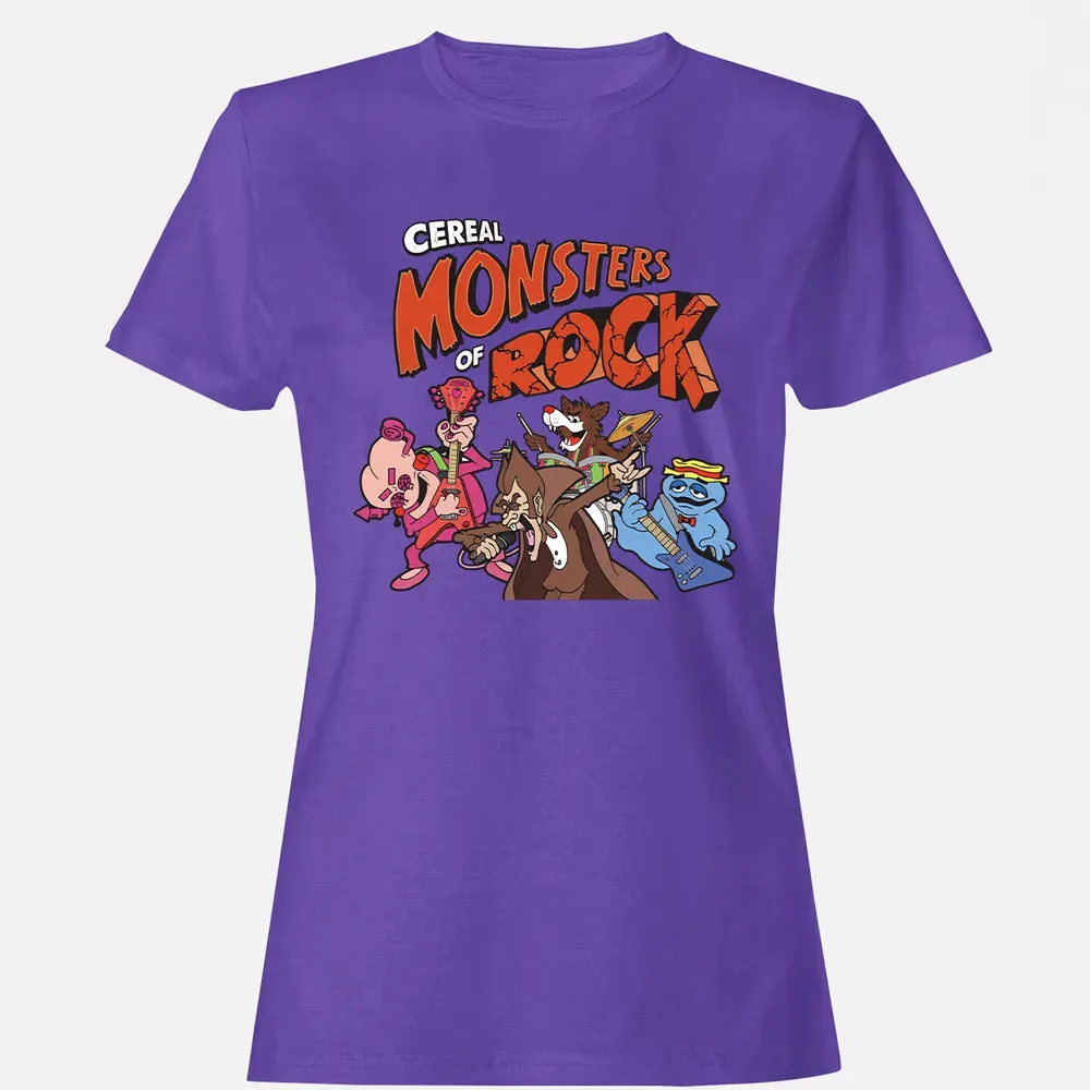 Cereal Monsters Of Rock Women's T-shirt - 12