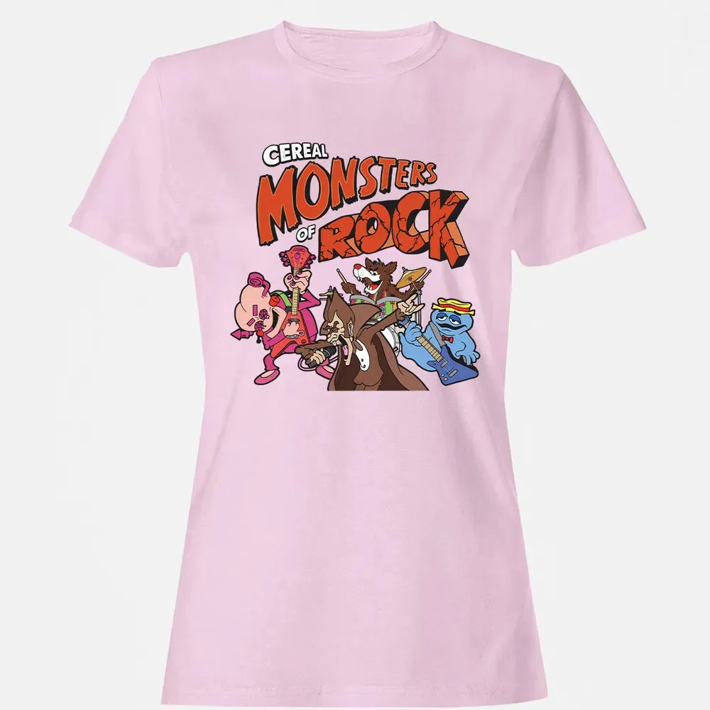 Cereal Monsters Of Rock Women's T-shirt - 9