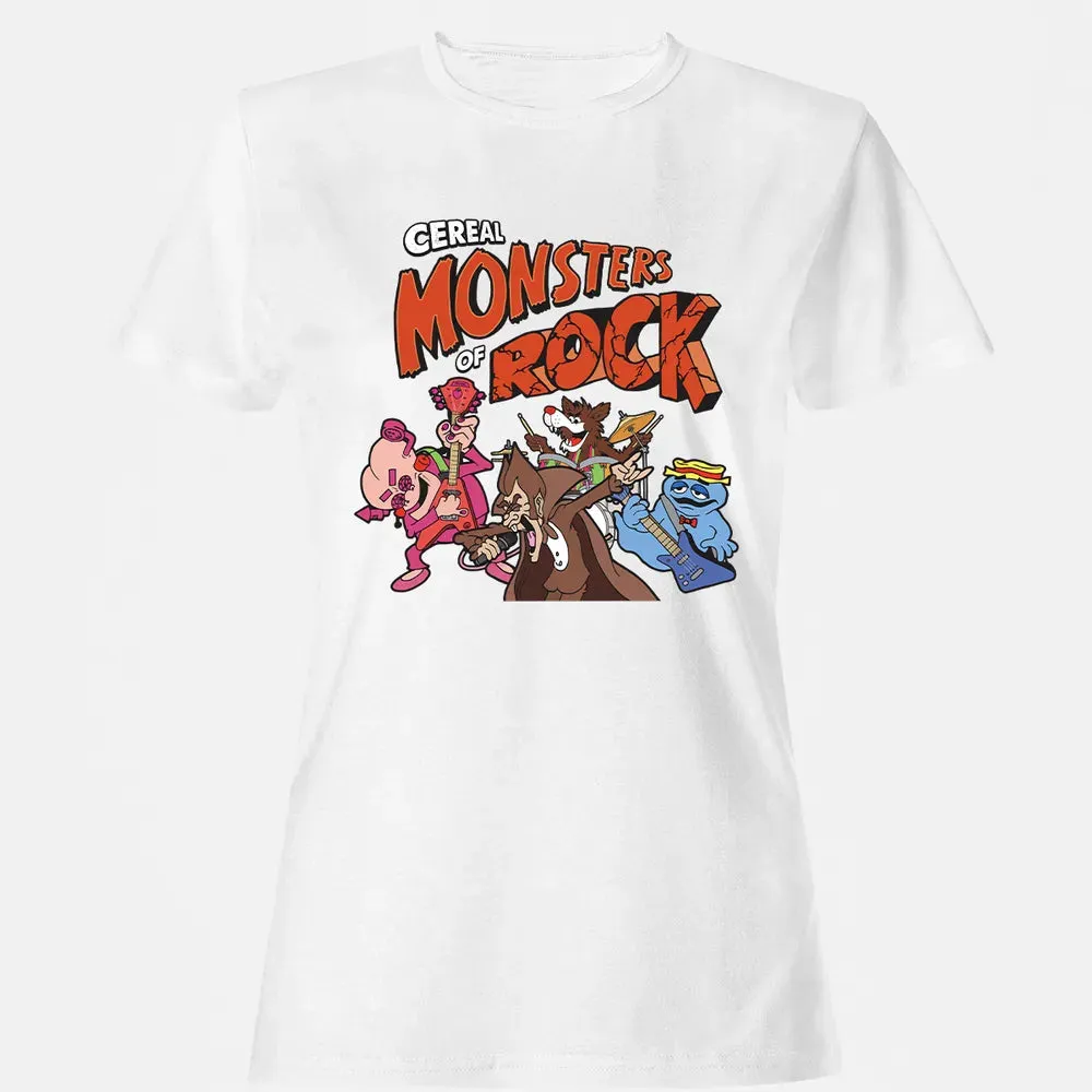 Cereal Monsters Of Rock Women's T-shirt - 16