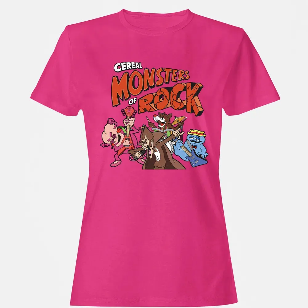Cereal Monsters Of Rock Women's T-shirt - 6