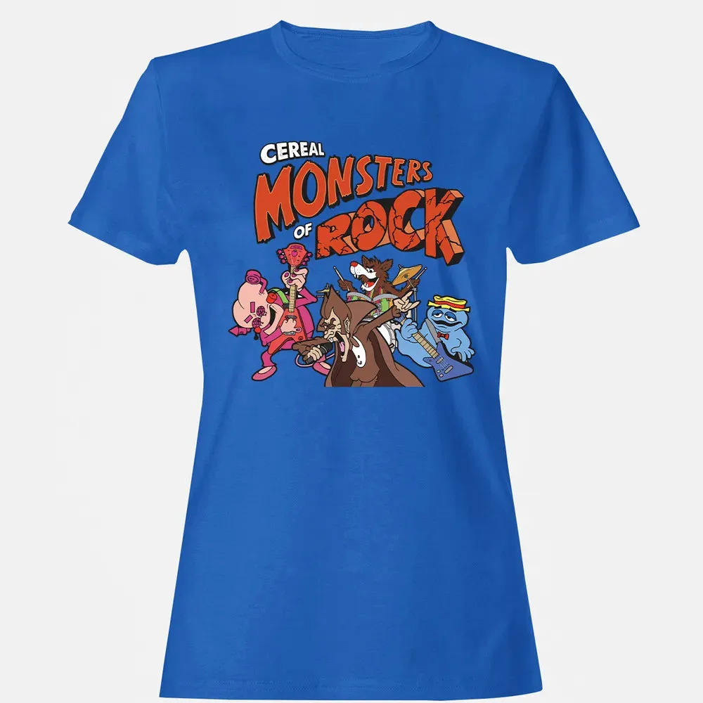 Cereal Monsters Of Rock Women's T-shirt - 14
