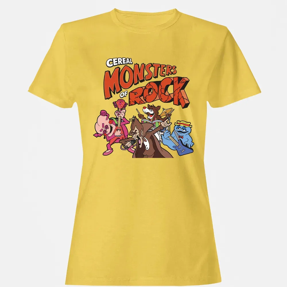 Cereal Monsters Of Rock Women's T-shirt - 4