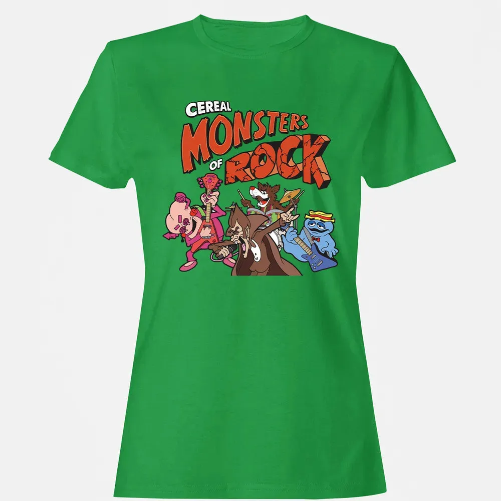 Cereal Monsters Of Rock Women's T-shirt - 7