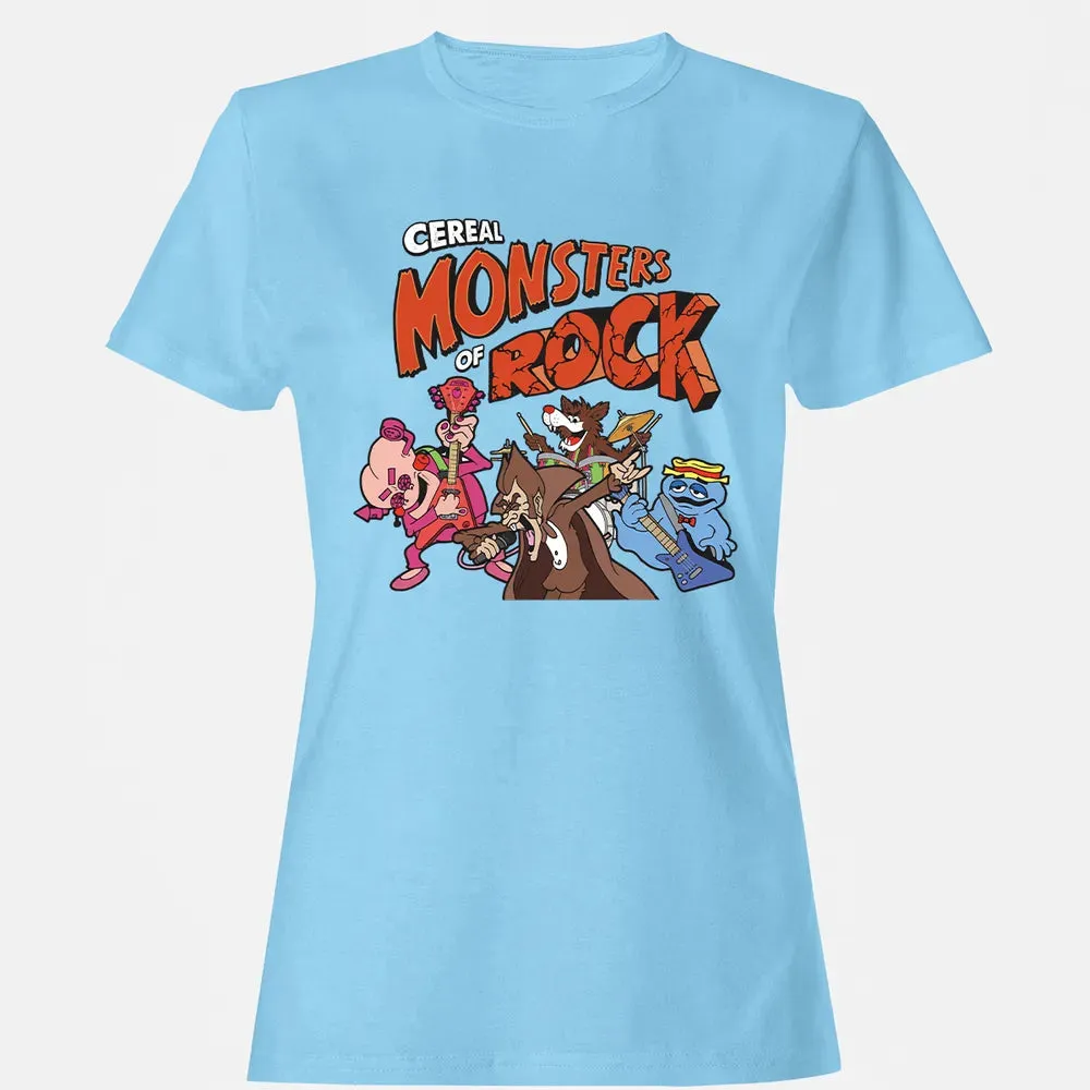 Cereal Monsters Of Rock Women's T-shirt - 8