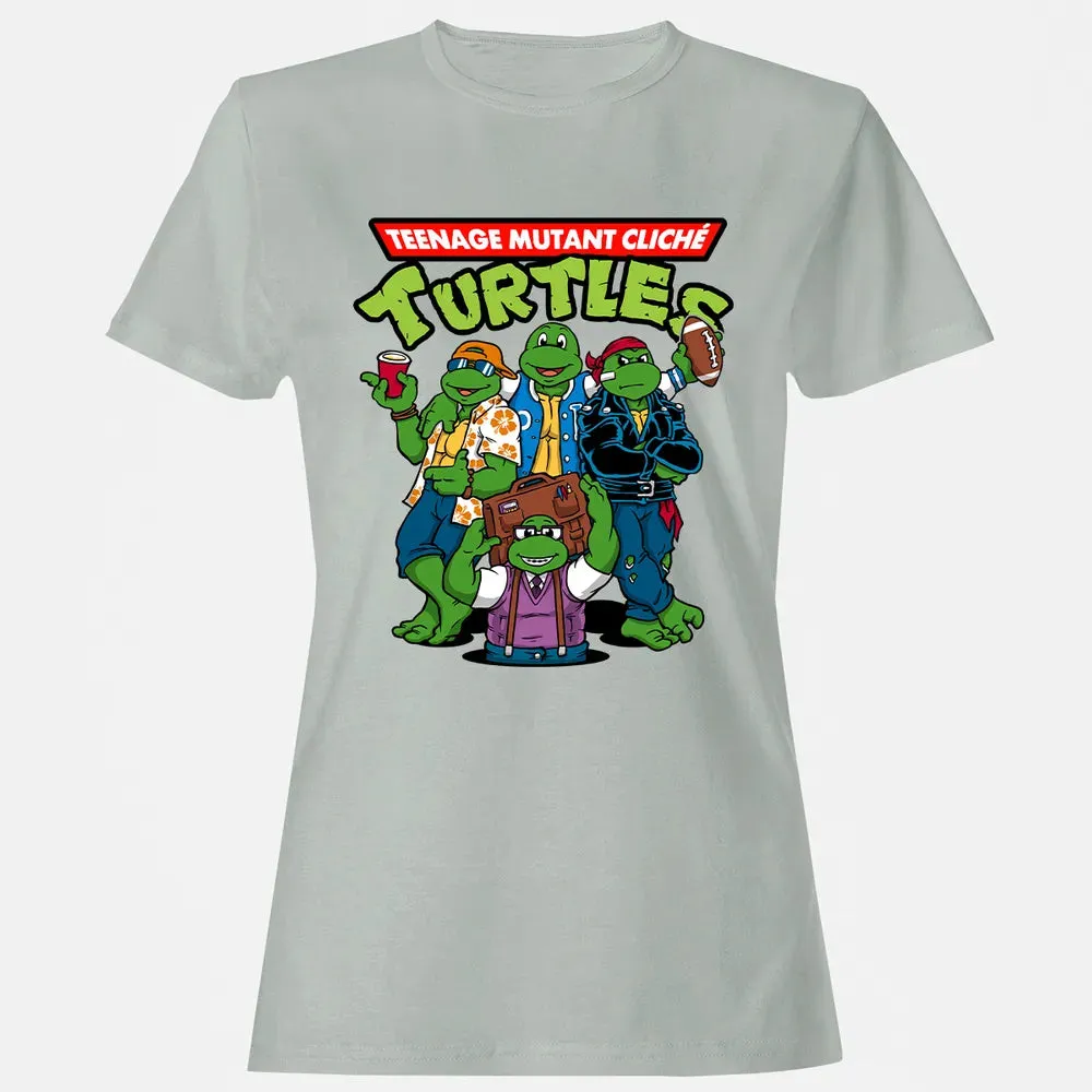 ClicheÌ Turtles Women's T-shirt - 2