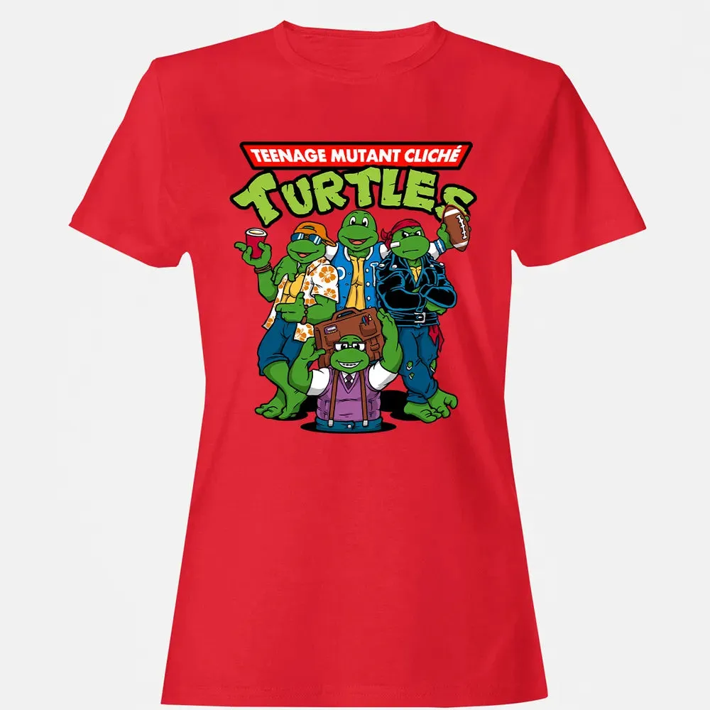 ClicheÌ Turtles Women's T-shirt - 13