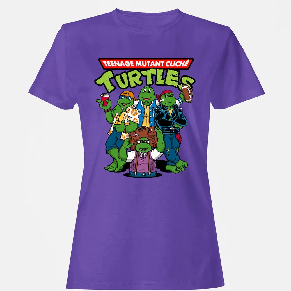 ClicheÌ Turtles Women's T-shirt - 12