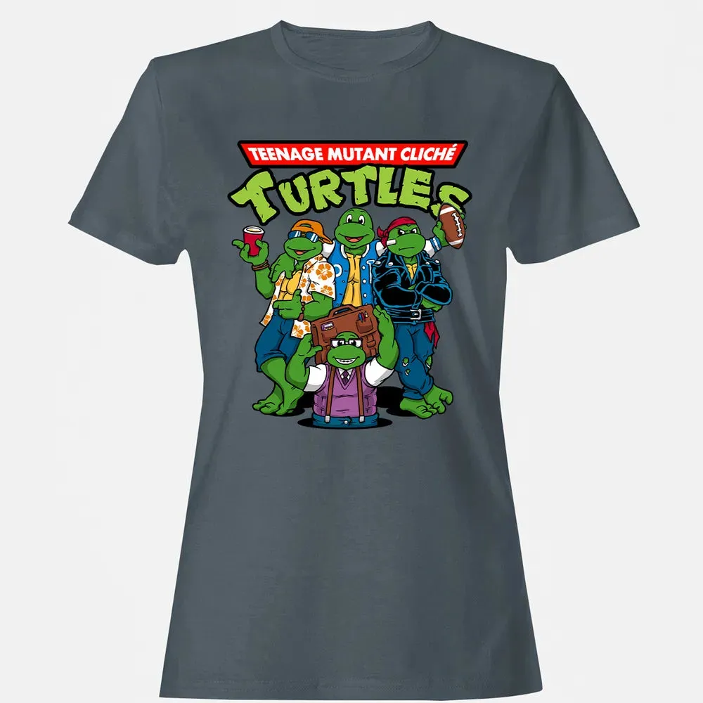 ClicheÌ Turtles Women's T-shirt - 3